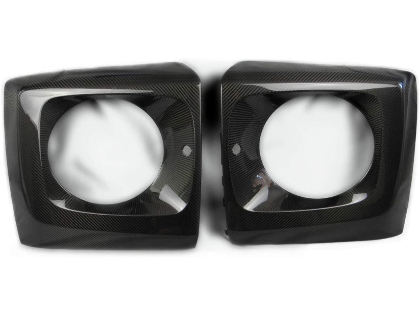 Carbon Fiber Front Headlight Covers for Mercedes-Benz W463A G-Class